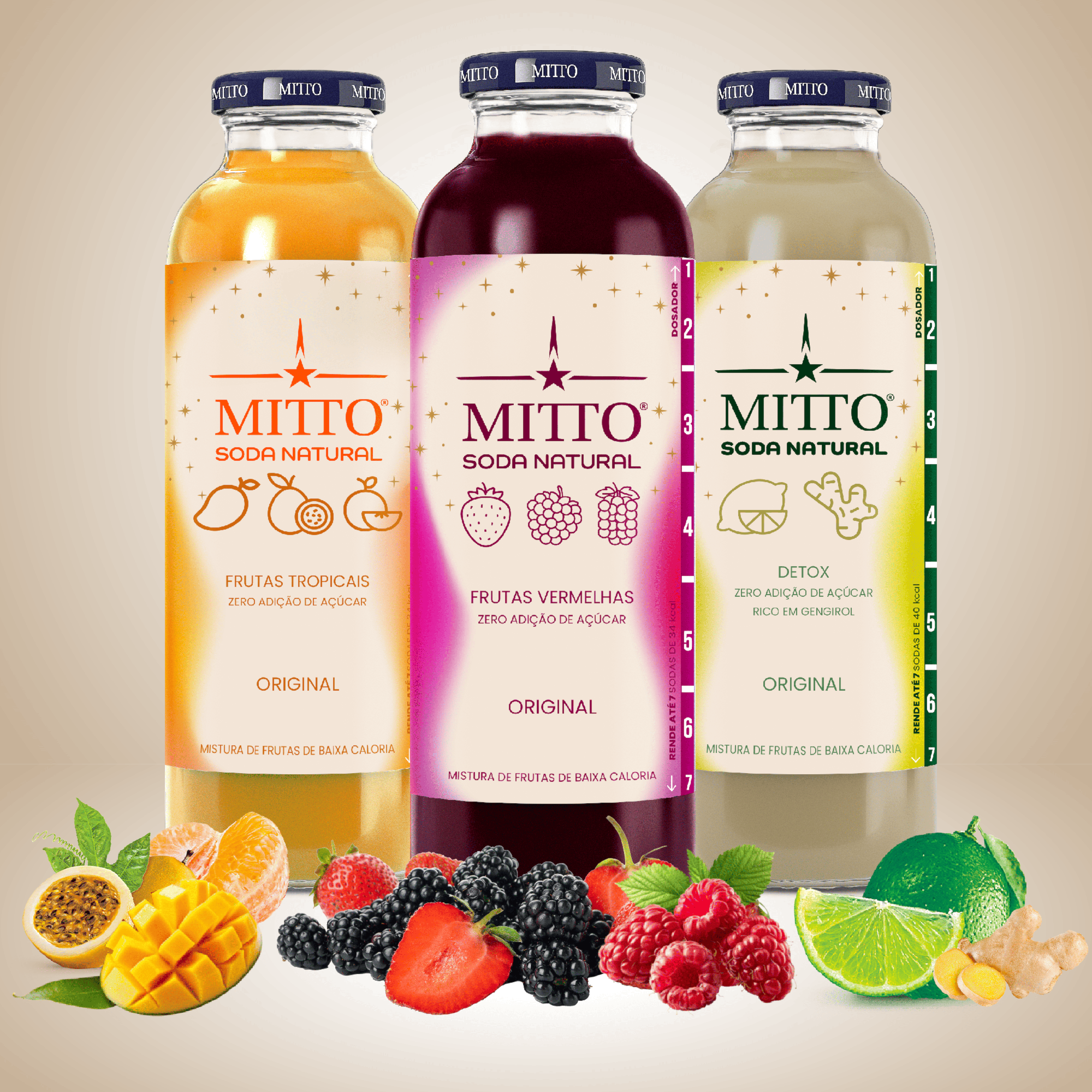 Soda Natural Mitto 300Ml | Monte seu Kit