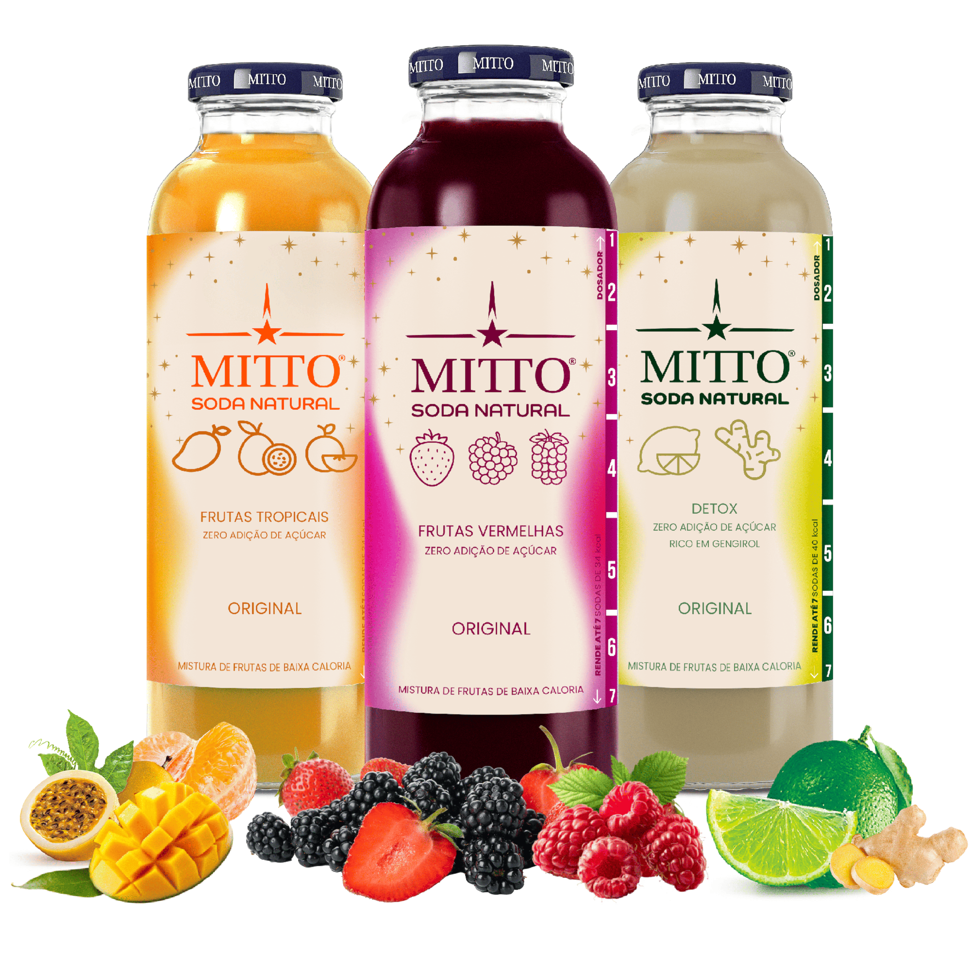 Soda Natural Mitto 300Ml | Monte seu Kit
